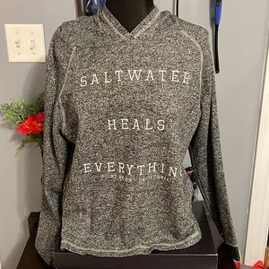“Saltwater Heals Everything” hoodie